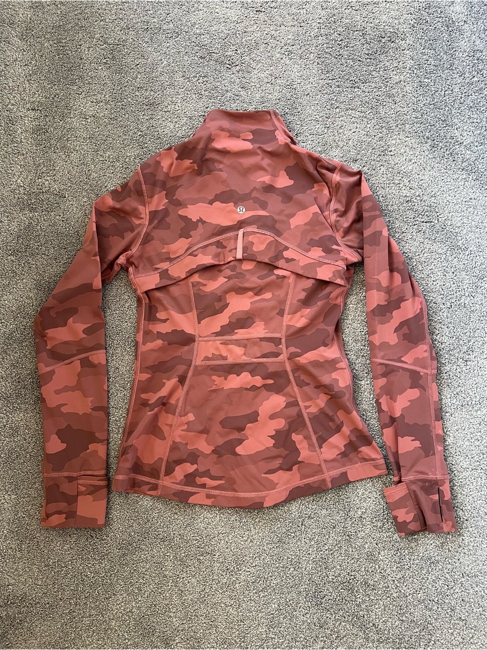 lululemon athletica Pink Camo Zip-Up jacket - Picture 2 of 2